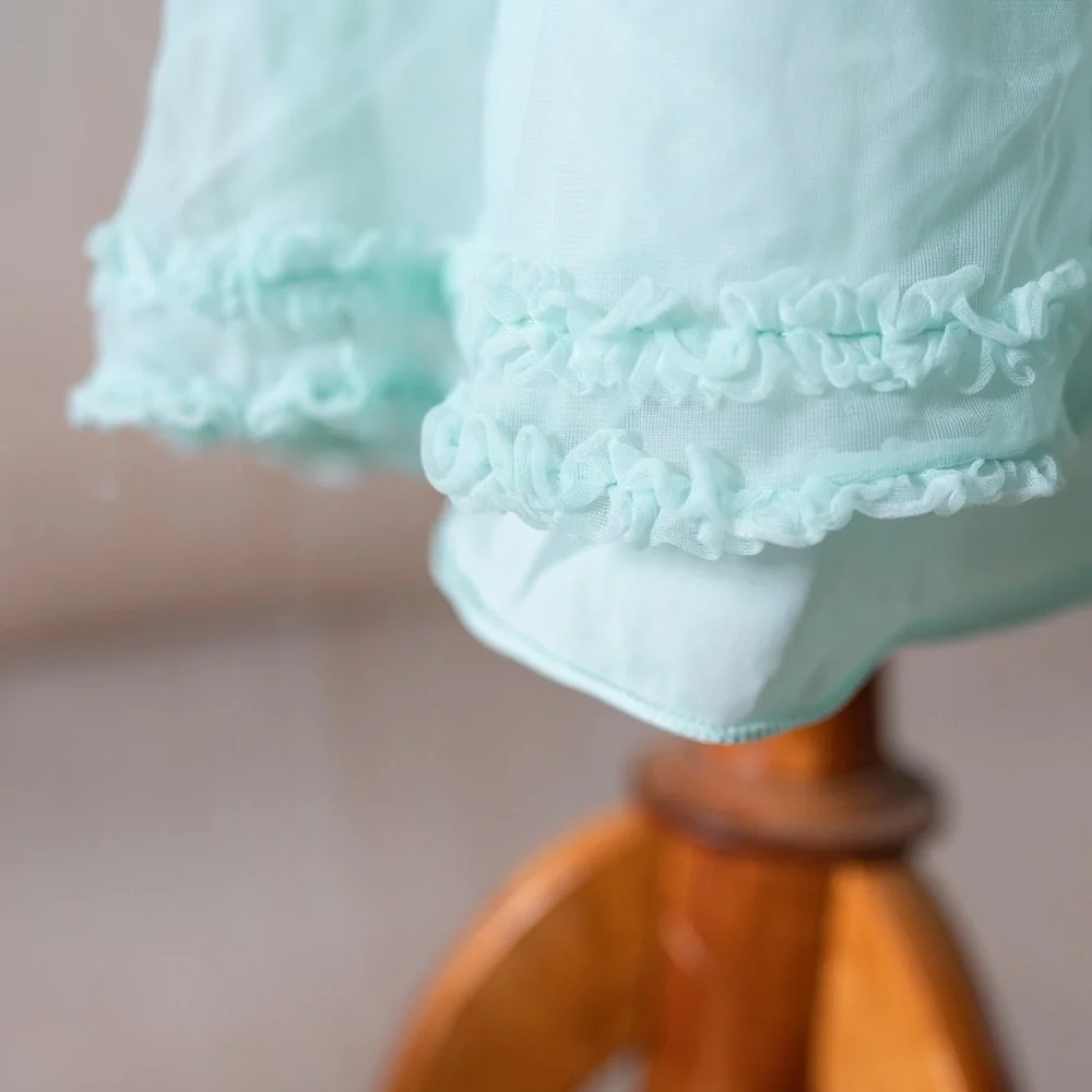 Vintage Teal Nighty - Picture 5 of 14